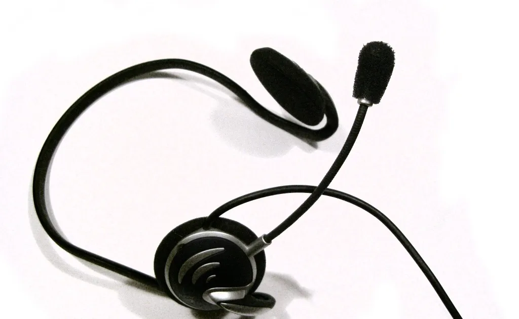 Gaming headset with mic